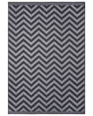 NORTHRUGS Kusový koberec Twin Supreme 105472 Palma Night Silver – na ven i na doma 80x150