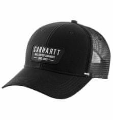 Carhartt Carhartt Canvas Mesh-Back Crafted Patch Cap ČERNÁ