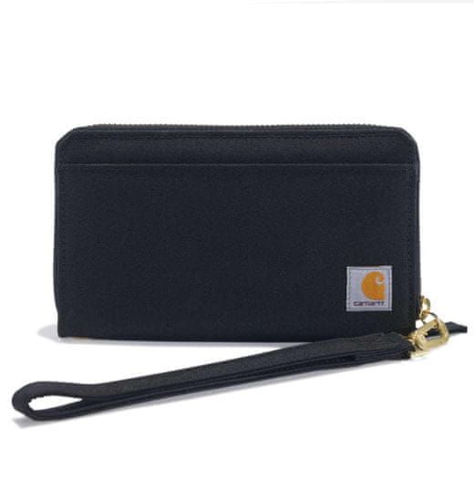 Carhartt Carhartt Nylon Duck Lay-Flat Clutch Wallet ČERNÁ