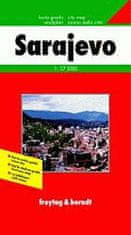 Sarajevo 1:17,5T/plán města