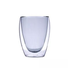 Ty Glass Termosklenice s dvojitým sklem 350ml - transparent black