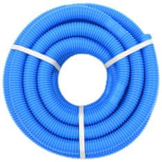 Greatstore Bazénová hadice se svorkami modrá 38 mm 12 m