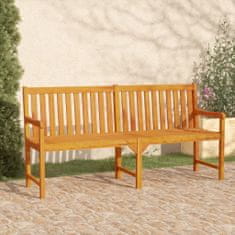 Greatstore Zahradní lavice 180 cm masivní akáciové dřevo