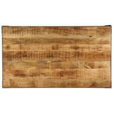 Vidaxl Jídelní stůl 140 x 80 x 76 cm masivní mangovníkové dřevo