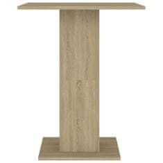 Vidaxl Bistro stolek dub sonoma 60 x 60 x 75 cm dřevotříska