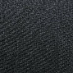 Vidaxl Zvedací masážní polohovací křeslo tmavě šedé textil