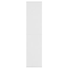 Vidaxl Knihovna/příborník bílá 66 x 30 x 130 cm dřevotříska