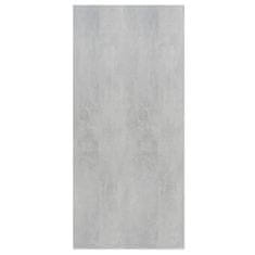 Vidaxl Knihovna/příborník betonově šedá 66 x 30 x 130 cm dřevotříska