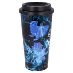 Stor Plastová termo sklenička s víkem HARRY POTTER 520ml, 03949