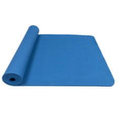 Yate Yoga Mat TPE, tm. modrá, 195x61x0.6cm