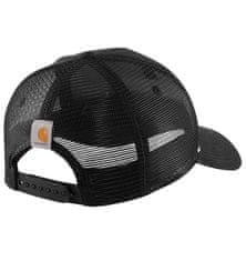 Carhartt Carhartt Canvas Mesh-Back Crafted Patch Cap ČERNÁ