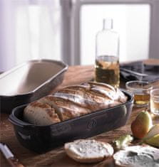 Emile Henry Forma na pečení chleba v troubě EMILE HENRY Specialities, velká hranatá Lněná