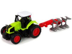 Lean-toys Traktor Na Dálkové Ovládání 1:16 Pilot Gumová Kola