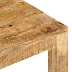 Greatstore Konferenční stolek 55 x 55 x 35 cm masivní mangovníkové dřevo