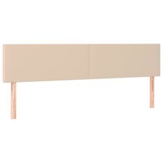 Vidaxl Box spring postel matrace a LED cappuccino 120x190cm umělá kůže