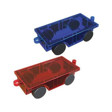 PicassoTiles 2ks magnetických vozidel - AUTO TRUCK SET