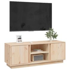 Greatstore TV skříňka 110x35x40,5 cm masivní borové dřevo