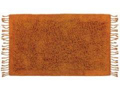 Beliani Bavlněný koberec 80 x 150 cm oranžový BITLIS