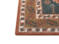 Beliani Vlněný koberec 140 x 200 cm vícebarevný GELINKAYA