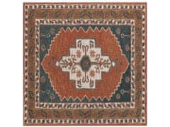 Beliani Vlněný koberec 200 x 200 cm vícebarevný GELINKAYA