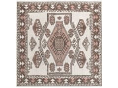 Beliani Vlněný koberec 200 x 200 cm vícebarevný TOMARZA