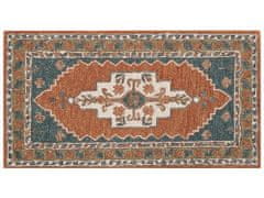 Beliani Vlněný koberec 80 x 150 cm vícebarevný GELINKAYA