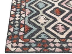 Beliani Vlněný koberec 80 x 150 cm vícebarevný HAYMANA
