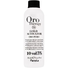 Fanola Oro Therapy Gold Activator Oro Puro 150ML okysličovadlo do barev, 10 VOL 3%