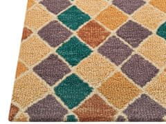 Beliani Vlněný koberec 80 x 150 cm vícebarevný KESKIN