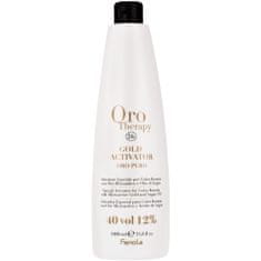 Fanola Oro Therapy Gold Activator Oro Puro 1000ML okysličovadlo do barev, 40 VOL 12%