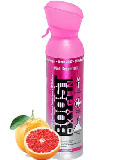 Boost Oxygen Boost Oxygen Inhalační Kyslík růžový grapefruit - 5l