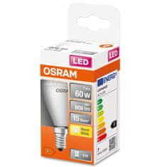 Osram LED žárovka E14 P45 7W = 60W 806lm 2700K Teplá bílá