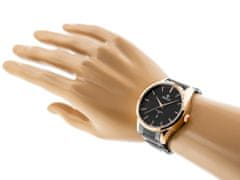 Perfect Pánské analogové hodinky Diandre černá One size