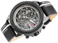 NaviForce Pánské analogové hodinky Crlenon černá One size