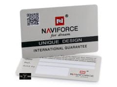 NaviForce Pánské Hodinky – Nf9114 (Zn046a) – Černo/Stříbrné