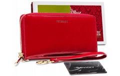 Peterson Dámská kožená peněženka se zabezpečením RFID Neapol červená univerzální