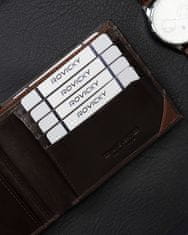 Rovicky Pánská kožená peněženka se zabezpečením RFID Parma černá univerzální