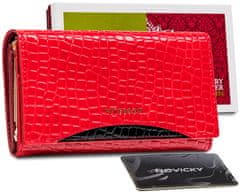 Peterson Dámská patentovaná peněženka s motivem krokodýlí kůže