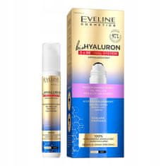 Eveline BIOHYALURON 3XRETINOL SYSTÉM PROTI VRÁSKÁM OČÍ A VÍČEK ROLL-ON GEL 15 ML