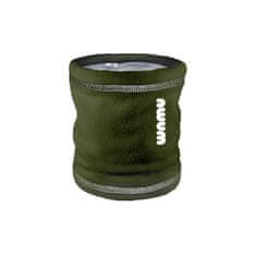 WAMU Dětský fleecový nákrčník, tmavá khaki (kolekce MASKÁČ-khaki), vel. S