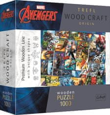 Trefl Wood Craft Origin puzzle Marvel Avengers 1000 dílků