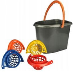 Ravi Smíšený barevný kbelík na mop se ždímáním 10 l