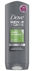 Dove Dove Men+Care, Sprchový gel Fresh Elements, 250 ml