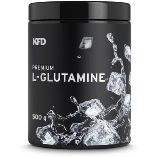 KFD NUTRITION premium Glutamine 500 g přírodní