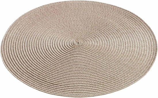 Douceur D'Interieur Prostírání, průměr 35 cm, taupe