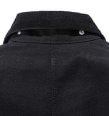 Carhartt Kabát Carhartt Firm Duck Chore Coat BLACK Jacket- XL