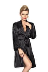 DKaren Dámský župan DKaren Housecoat Nancy Black 2XL černá