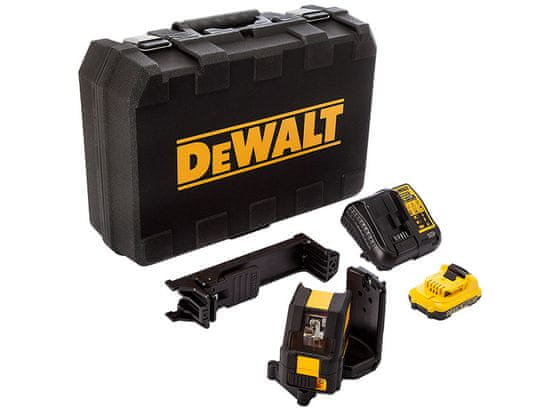 DeWalt Křížový čárový laser DCE088D1G 15m zelený