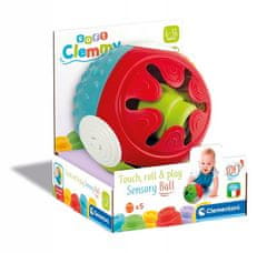 Clementoni Soft Clemmy Vkládací senzorický míček s kostkami