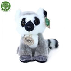 Plyšový lemur sedící 18 cm ECO-FRIENDLY